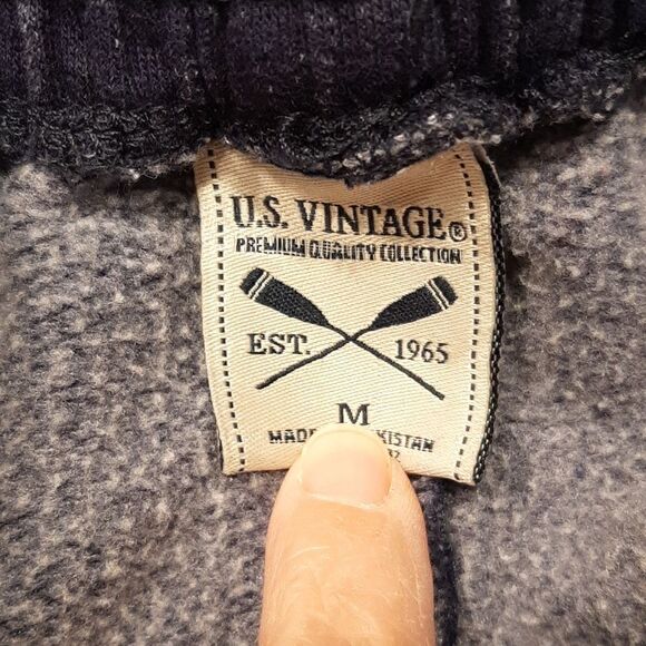 US Vintage Blue Joggers - Picture 3 of 9